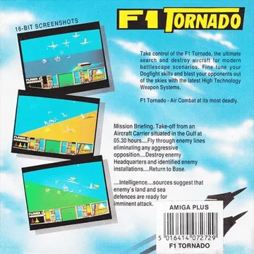 F1 Tornado box cover back